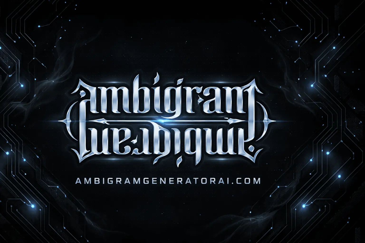 Ambigram Generator AI